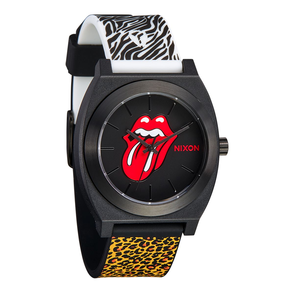 NIXON - Reloj Rolling Stones Time Teller Multi Black