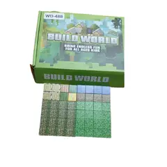 GENERICO - Set De Bloques Minecraft Build World 48 Piezas Modelo B