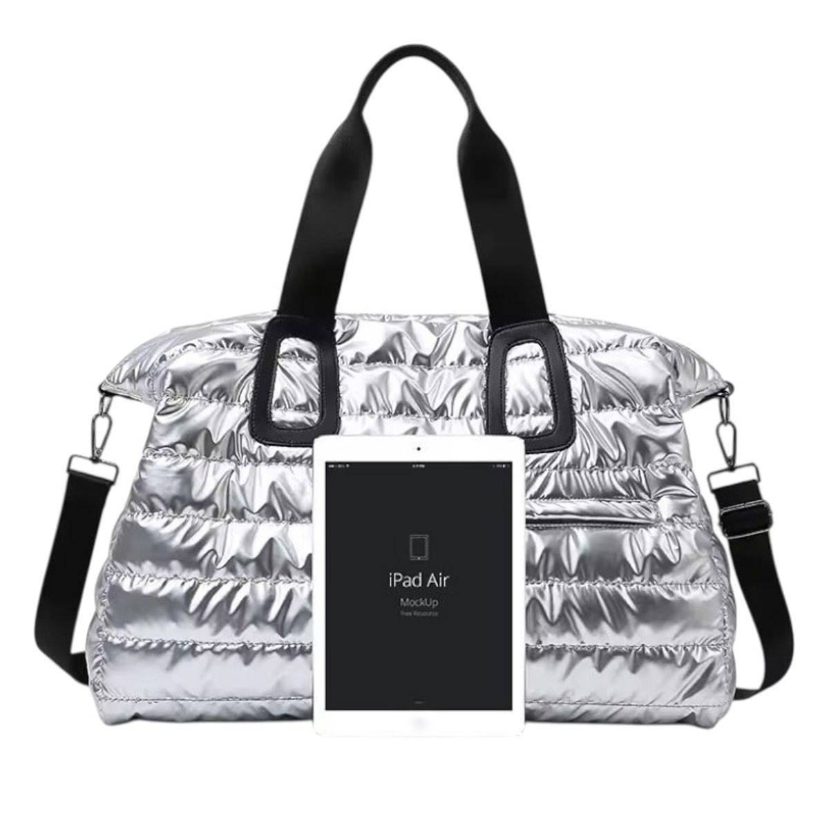 GENERICO - Bolso Cartera Acolchado de Mano y Hombro Impermeable