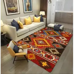 GENERICO - ALFOMBRA PARA LIVING ANTIDESLIZANTE CON DISEÑOS 3D ESPECTACULARES