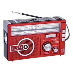 MOVI - Radio Portátil Recargable Carga Solar+ Linterna