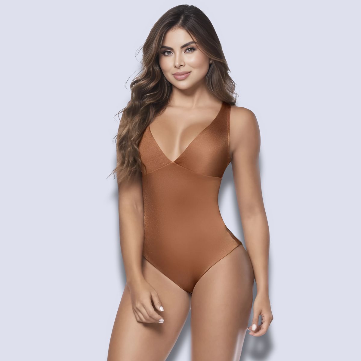 CHAMELA - Traje de Baño Cobre con Control de Abdomen Chamela 44275