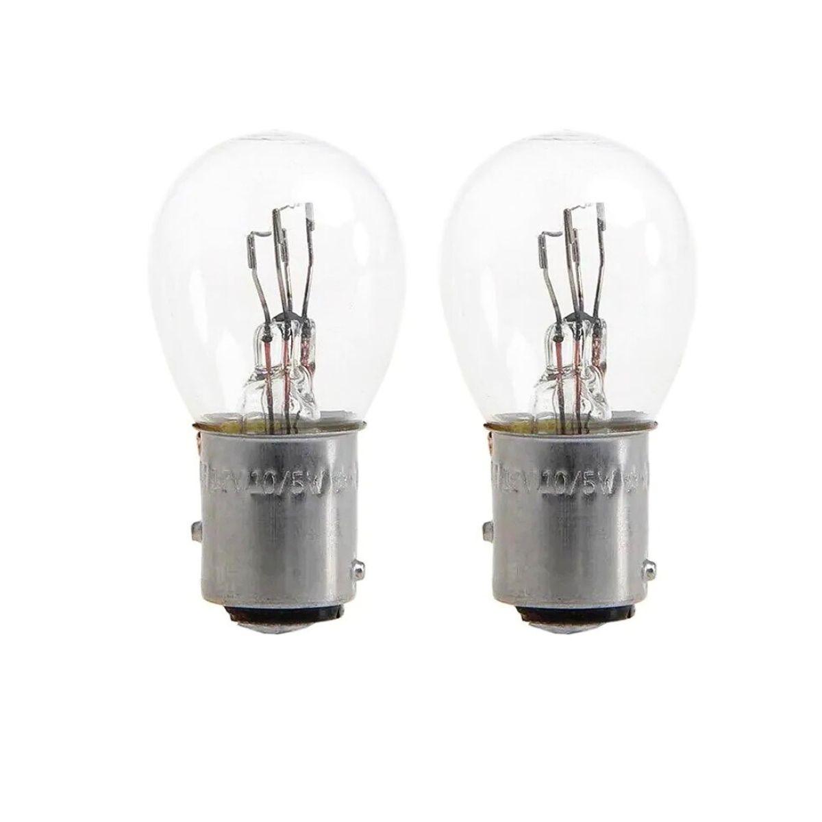 GENERICO - Par Ampolletas P21 5w 1221v Doble Contacto Luz Blanca