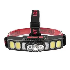 IRM - Linterna Frontal Lampara Led Cabeza Sensor Recargable