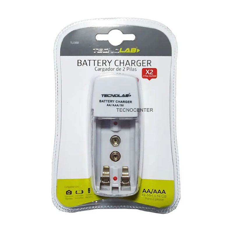 GENERICO - Cargador Pilas Aa Aaa 9v Tecnolab  Tecnocenter