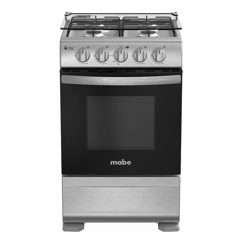 MABE - Cocina a Gas 51cm 4 platos válvula corta gas CMC5110AX1 Mabe