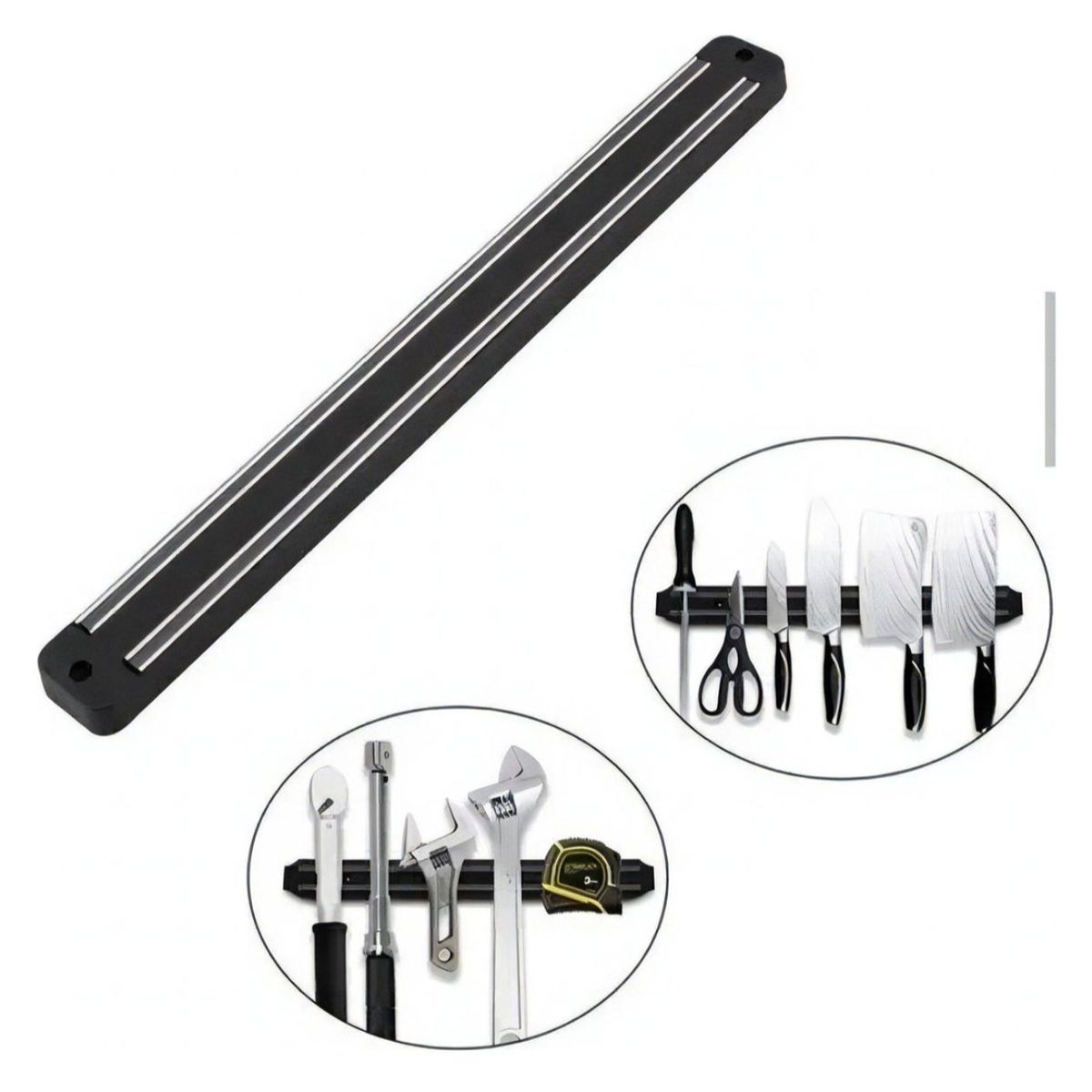 GENERICO - Imán De Cocina Magnético De 50cm Cuchillos Herramientas