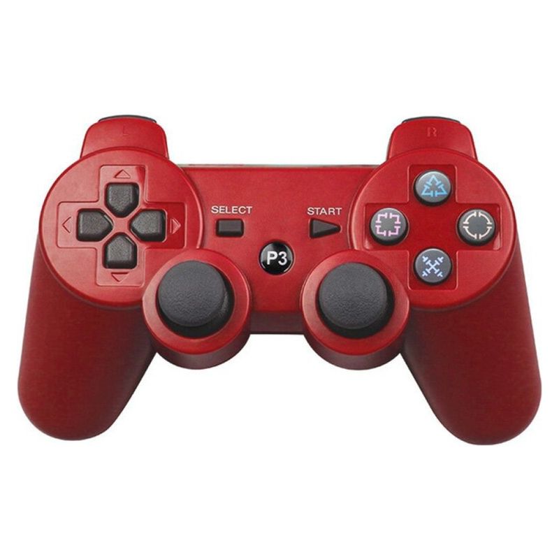 COMPRAPO - Control Joystick Ps3 Dualshock Inalambrico Rojo