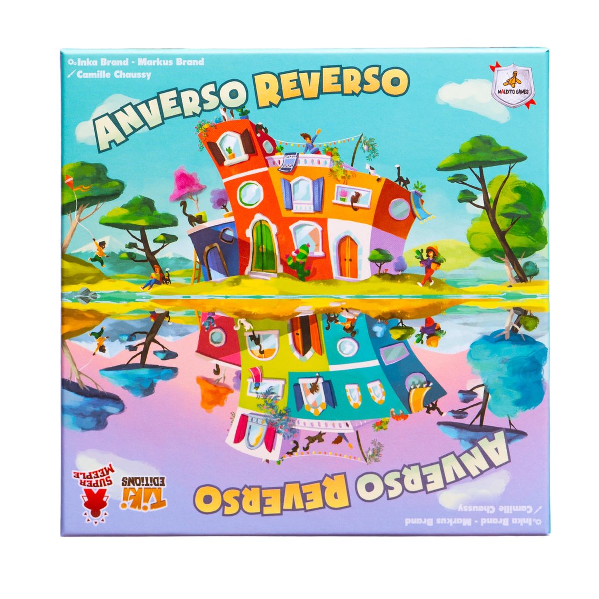 MALDITO GAMES - Anverso Reverso - Juego de mesa