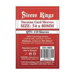 DEVIR - Fundas Sleeve Kings Yucatan 54x80mm