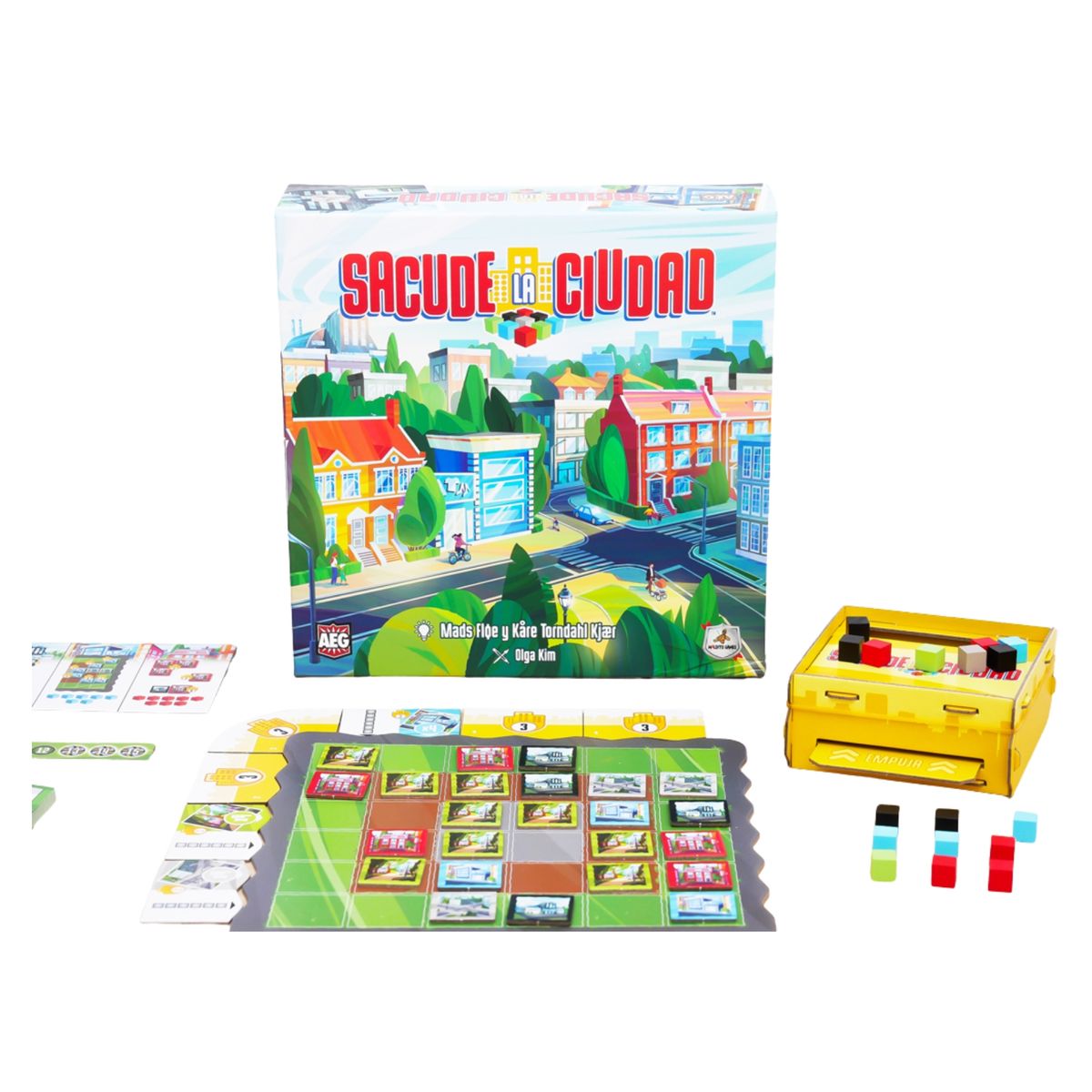 MALDITO GAMES - Sacude la Ciudad - Juego de mesa