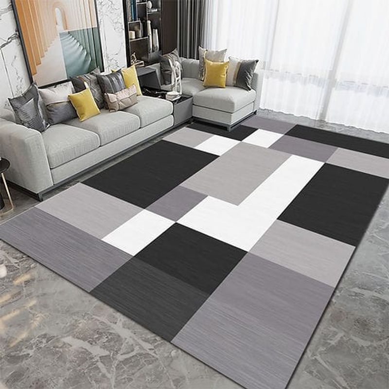 GENERICO - ALFOMBRA PARA LIVING ANTIDESLIZANTE CON DISEÑOS 3D ESPECTACULARES