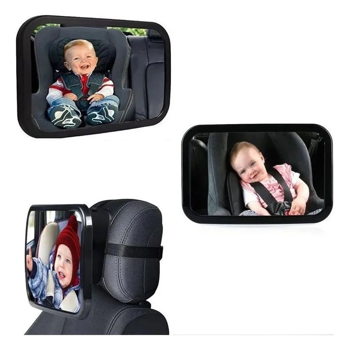 MOVI - Espejo Retrovisor Seguridad Niños Infantil Sujetable
