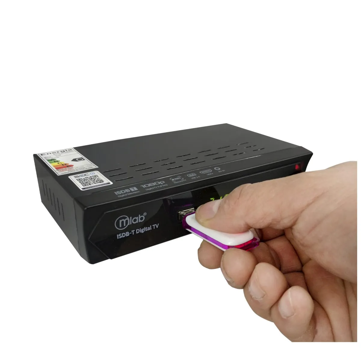 MLAB - Decodificador De Señal TV Digital HD 1080P Isdb-t 9407