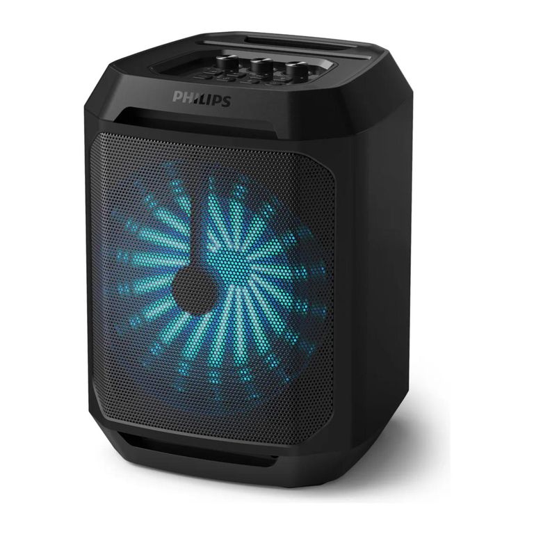 Parlante Bluetooth 30W Woofer LED Negro Tax2208