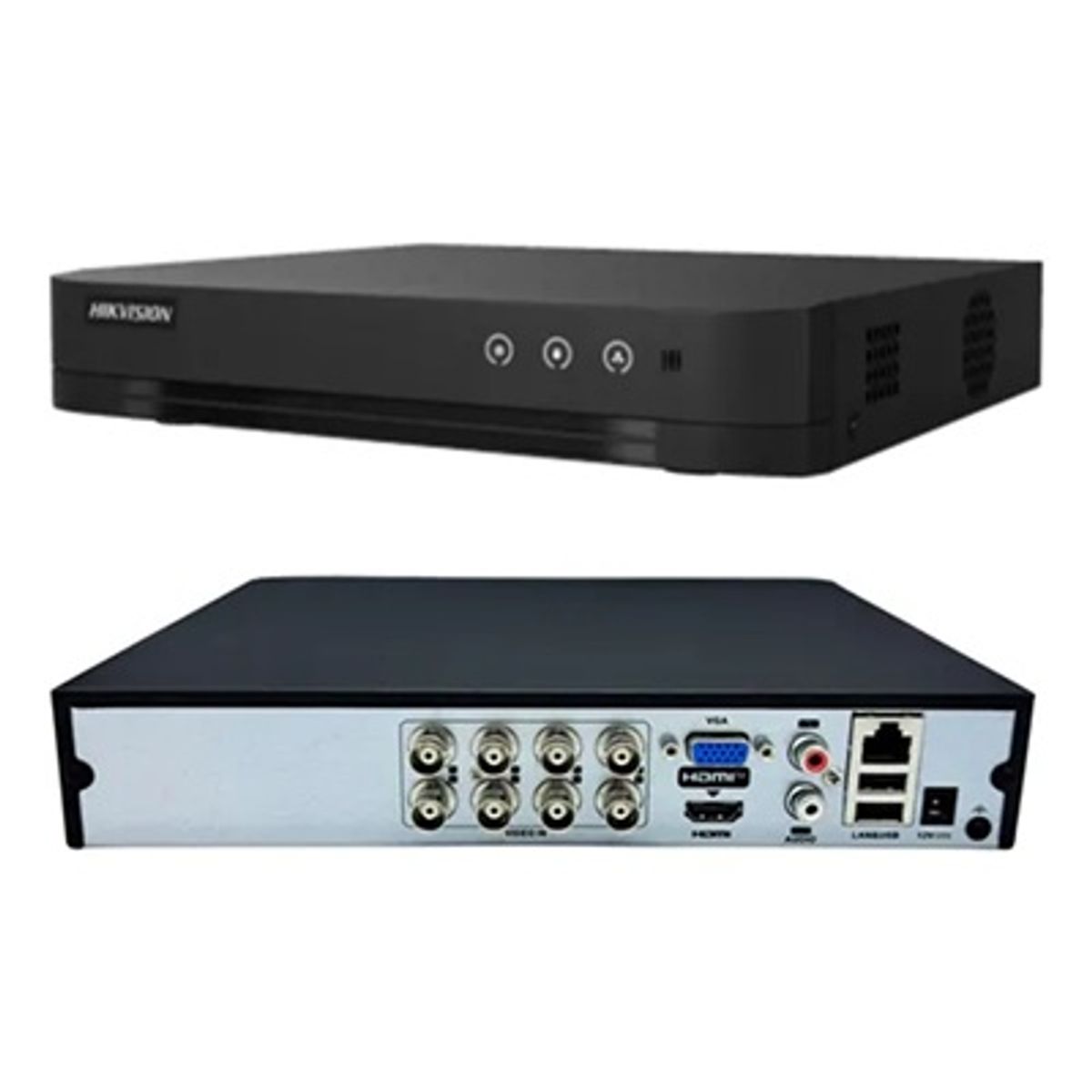 HIKVISION - Grabadora Dvr Hikvision 8 Canales Acusense 1080p 7208hqhi-m1