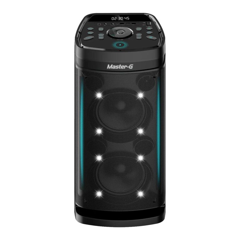 MASTER G - Parlante Bluetooth Karaoke 60W LED Electrovibes