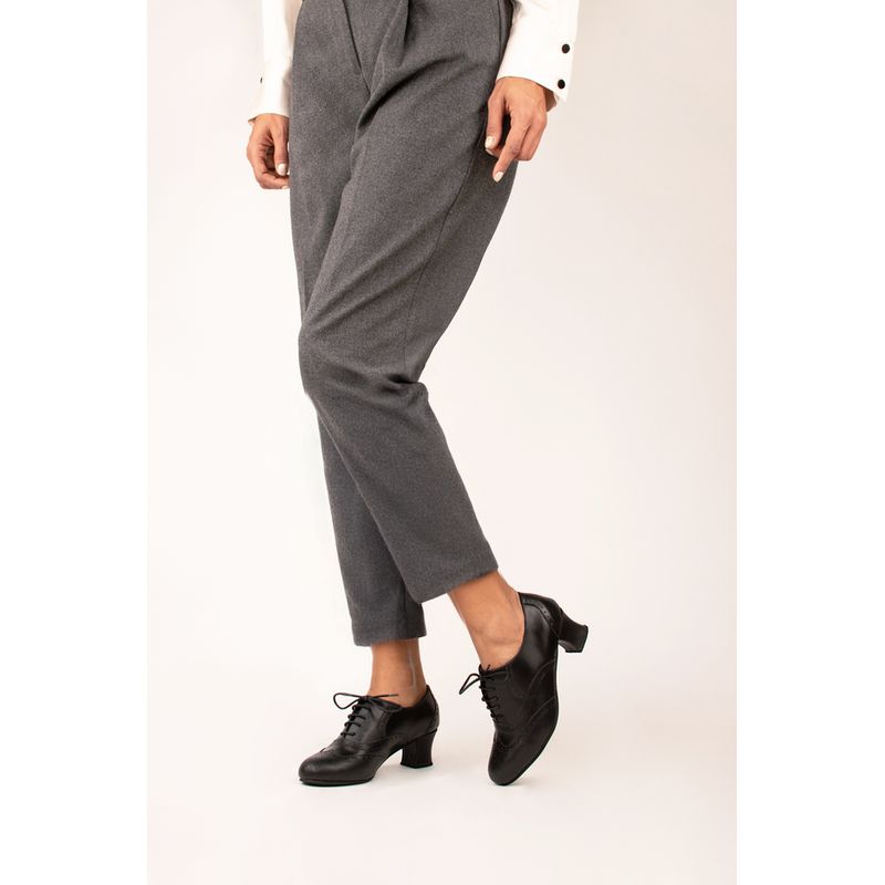 GANDARVA - Oxford taco 5 cm Cordón Negro