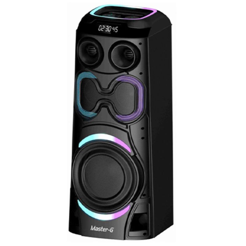 MASTER G - Parlante Karaoke Bluetooth 100W RGB Discovibes