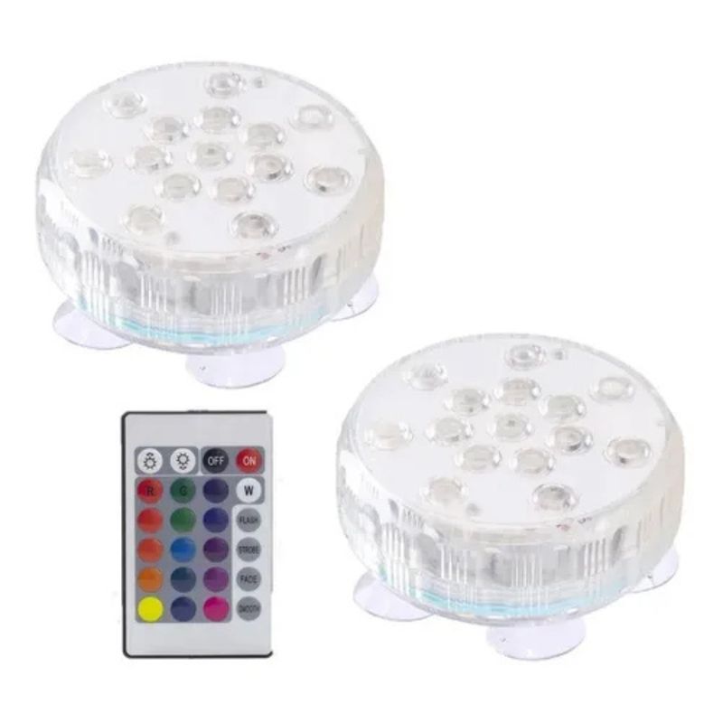 GENERICO - Foco Para Piscina Multicolor + Control