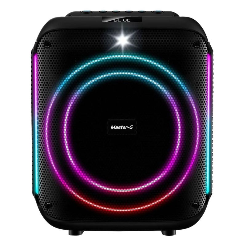 MASTER G - Parlante Bluetooth Portatil 60W LED Scratch