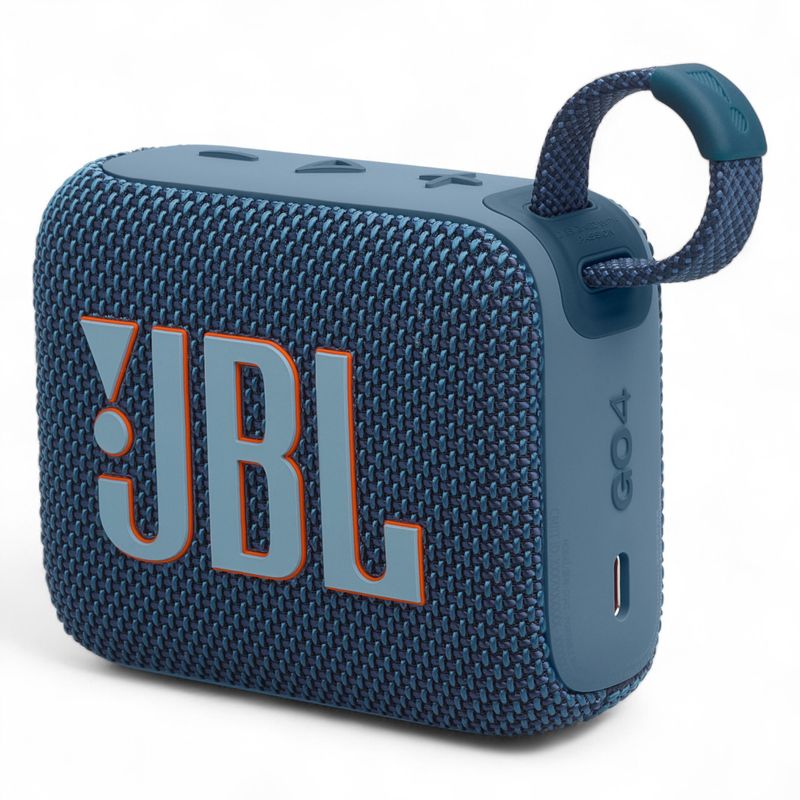 JBL - Parlante Portátil JBL GO 4 Blue Bluetooth 5 Waterproof IP67