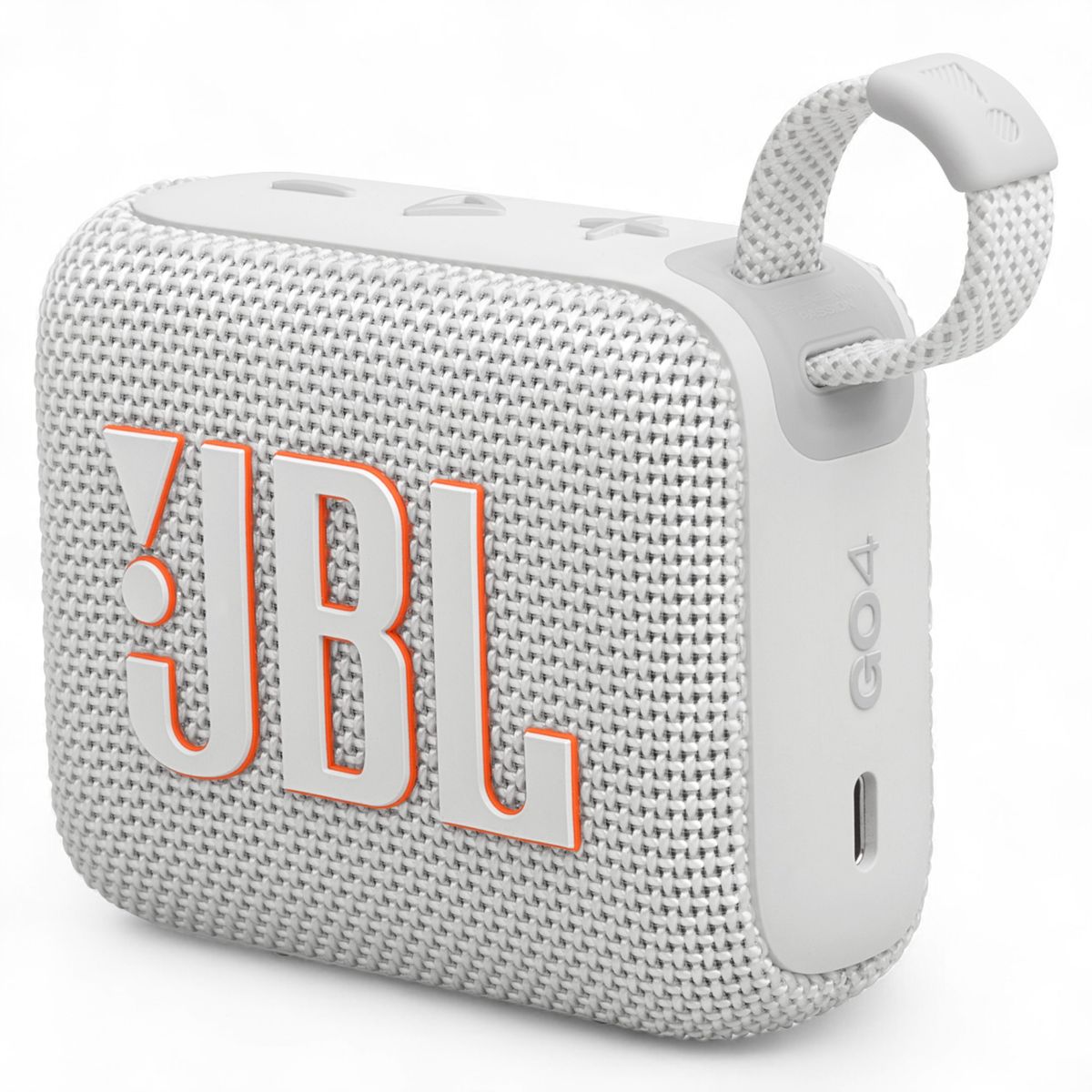 JBL - Parlante Portátil JBL GO 4 White Bluetooth 5 Waterproof IP67