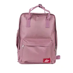 BUENAVISTA - Mochila Impermeable y para Notebook 15 Big Bike Lavanda