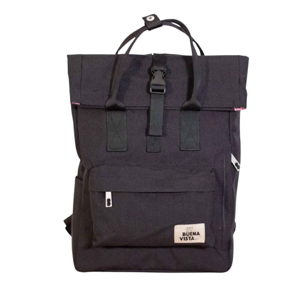 BUENAVISTA - Mochila Impermeable para Notebook 14 Roll Negra