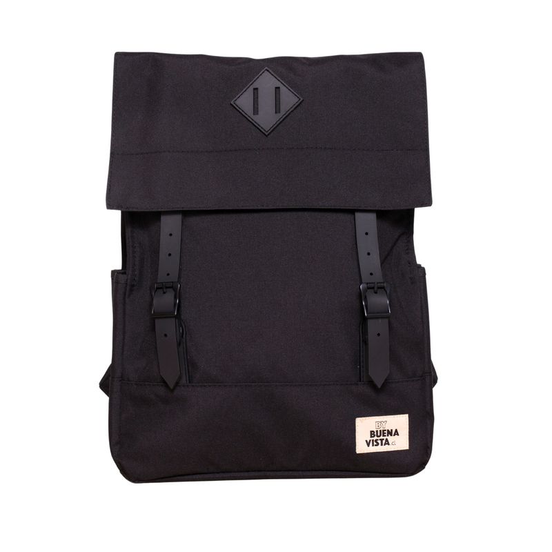 BUENAVISTA - Mochila Impermeable para Notebook 15 Square M Negro