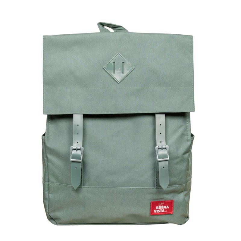 BUENAVISTA - Mochila Impermeable para Notebook Square L Petróleo