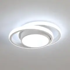 CASA NEW - Lámpara de Techo Moderna 3 Modos Blanco