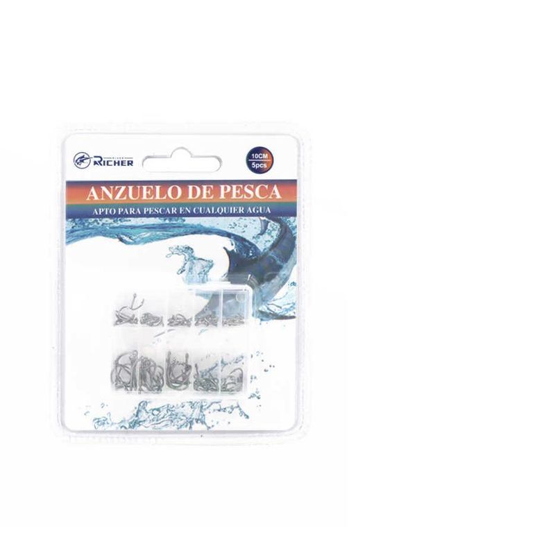 GENERICO - Set 3 Anzuelo Para Pesca