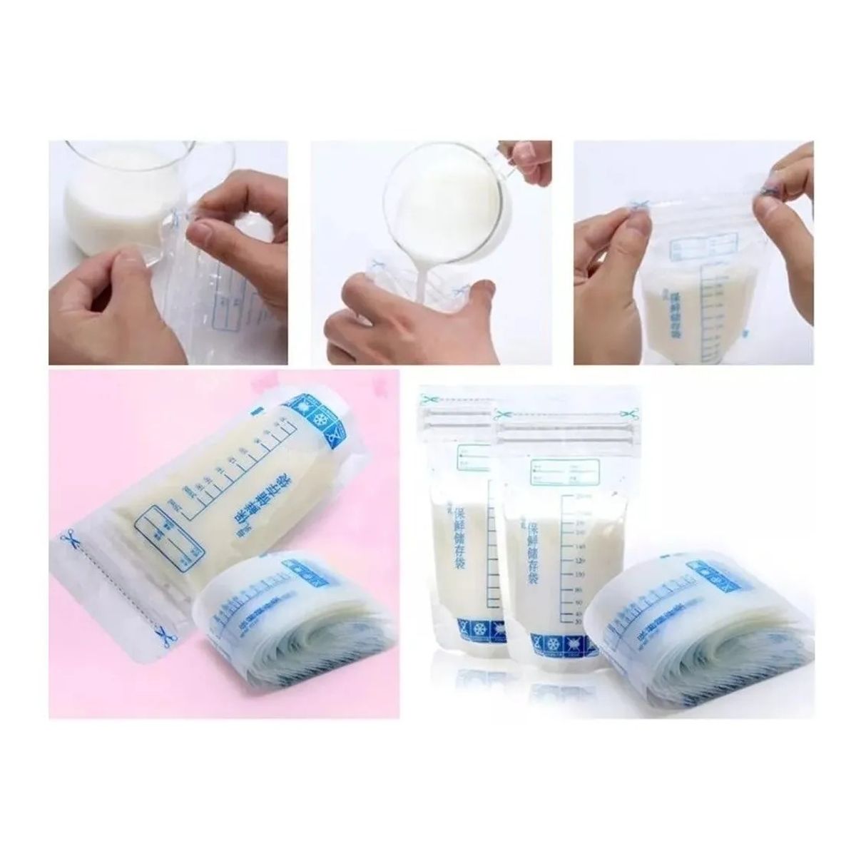 GENERICO - Bolsas De Leche Materna 30 Unidades