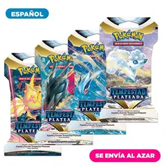 POKEMON - TCG Pokémon Tempestad Plateada Sleeved Booster ESPAÑOL