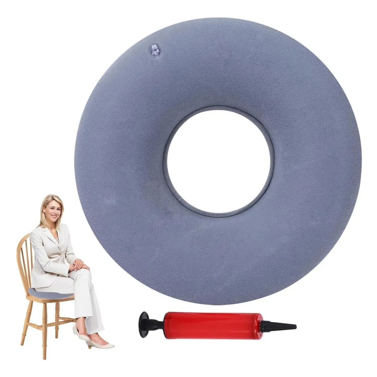 GENERICO - Asiento Cojin Dona Ortopedica Para Hemorroides