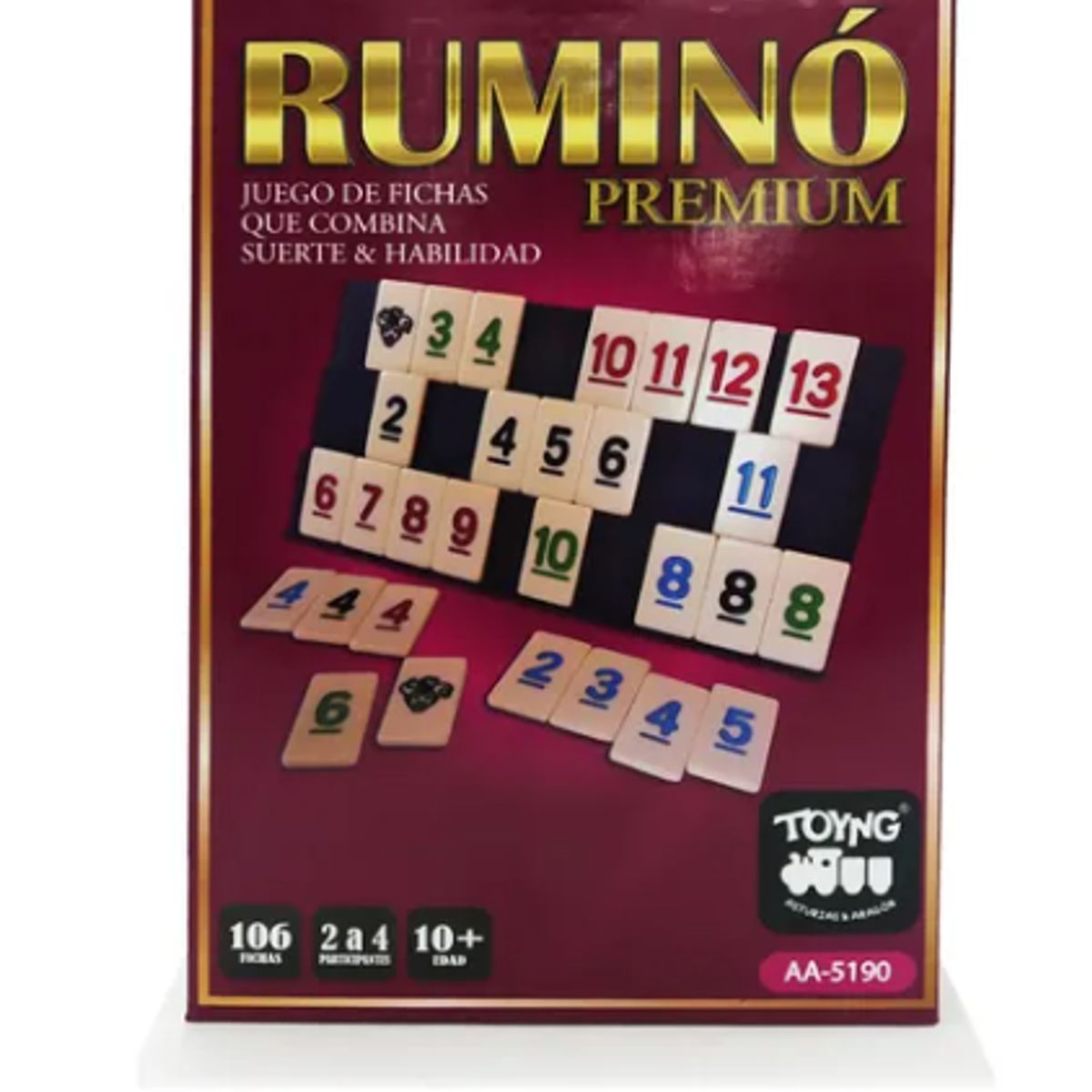 TOYNG - Rumino Premium Rummikub - Juego De Mesa - Español