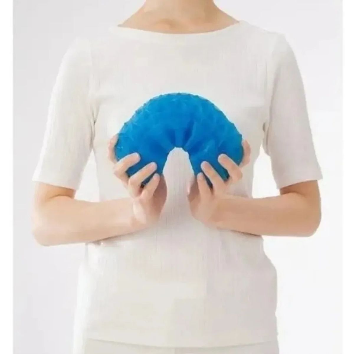 GENERICO - Cojin De Gel Elastico Premiun Para Cervical Dolor Lumbare