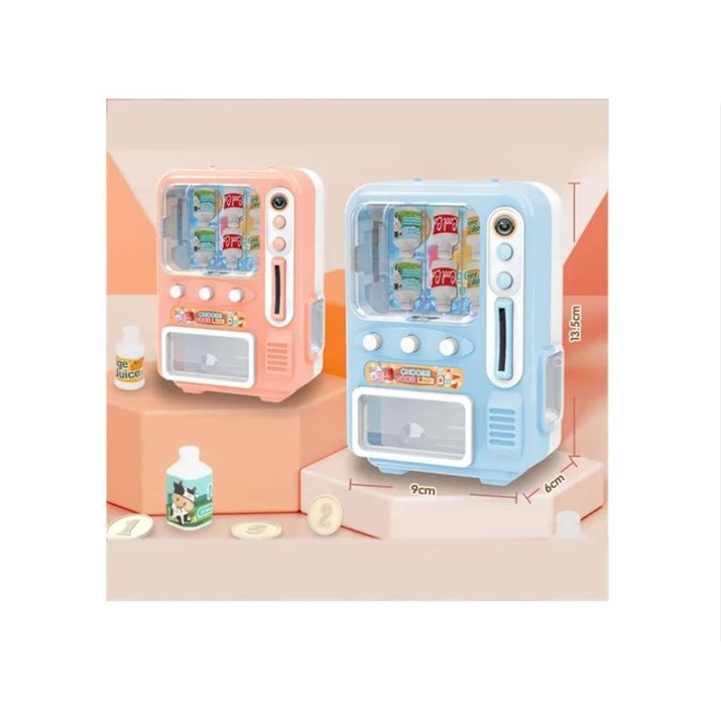 OFERTABKN - Mini Maquina Expendedora  Juguete Estimulacion Rosa