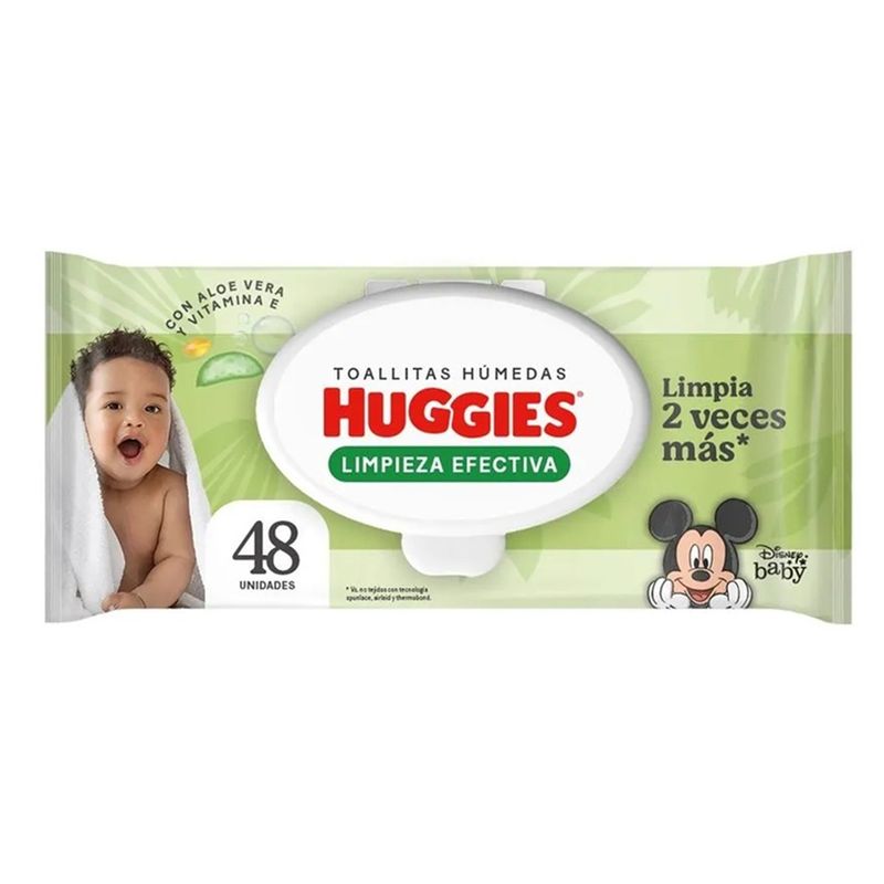 HUGGIES - Toallitas Húmedas Huggies Limpieza Efectiva