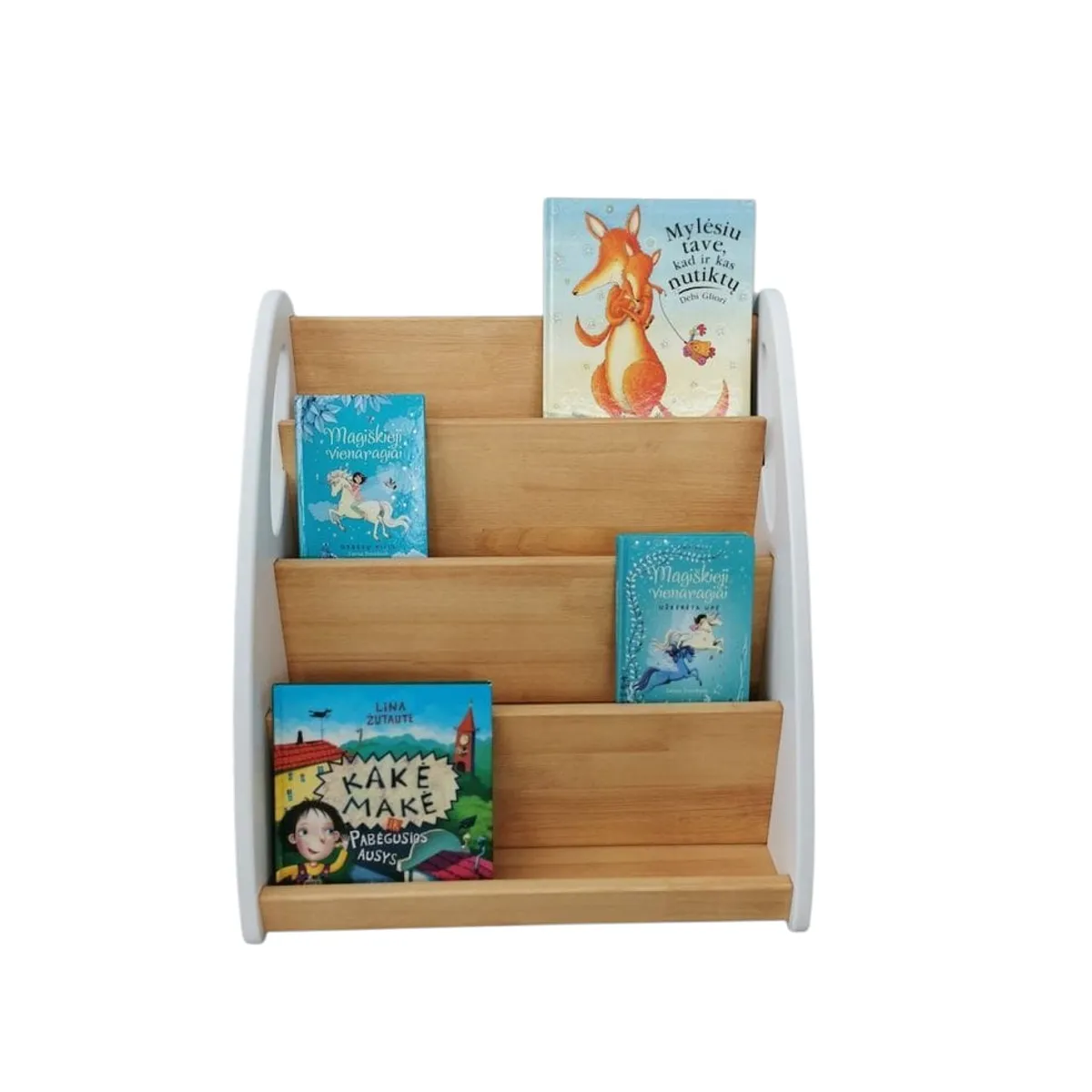 GENERICO - Librero Estilo Montessori Color Blanco