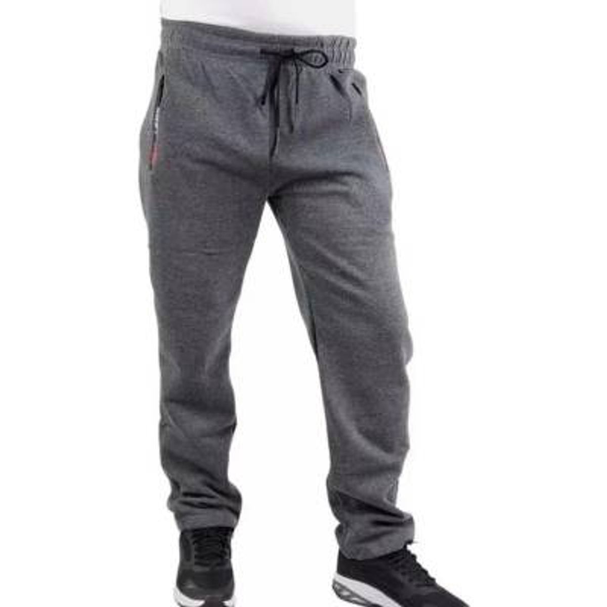 LOOK SHOP - Pantalon  Jogger Buzo Hombre Algodon Forro Polar, Recto 006