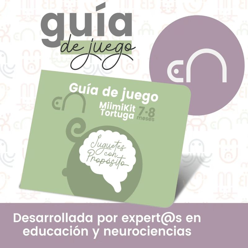 GENERICO - Kit de Juguetes MiimiKit Tortuga 7 a 8 meses
