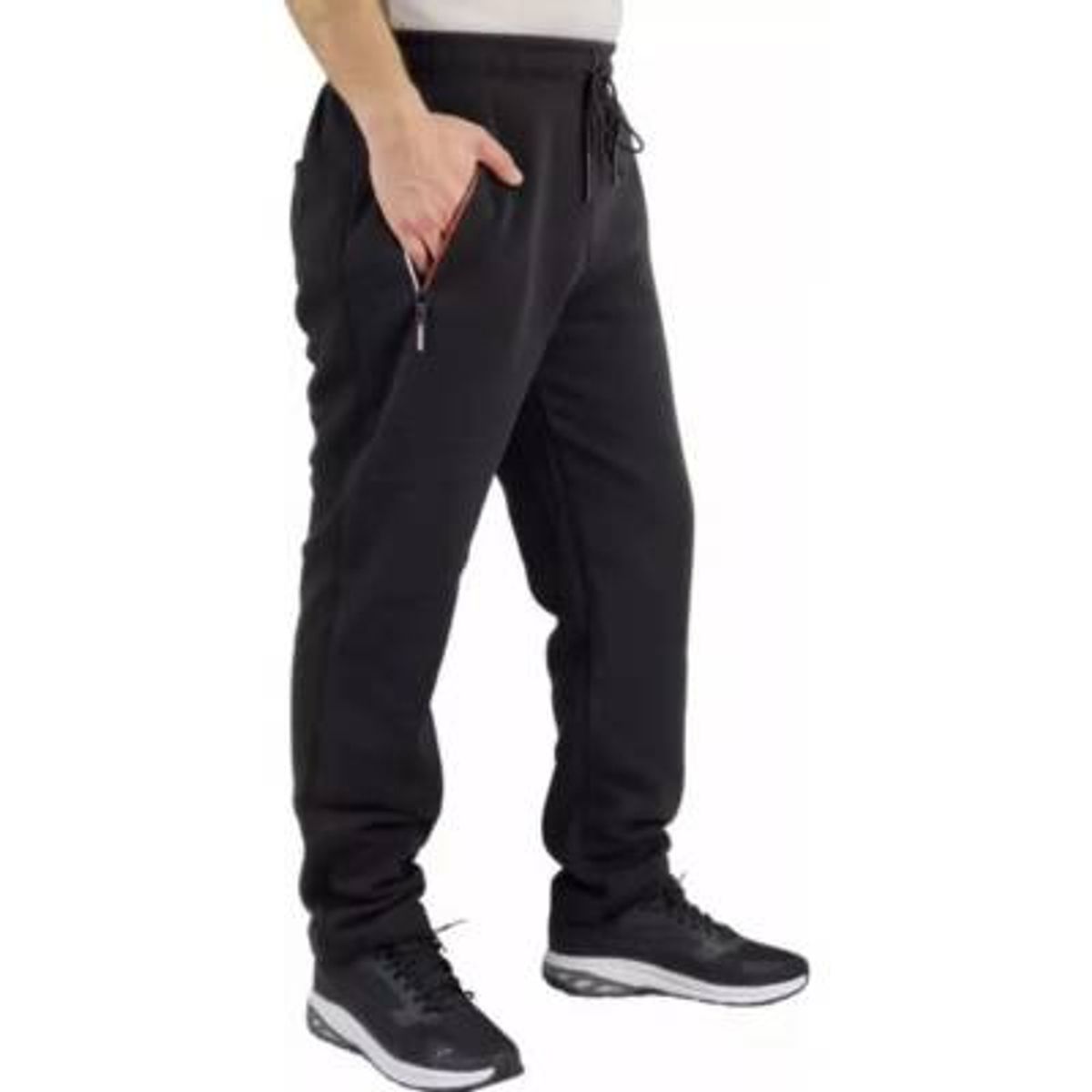 LOOK SHOP - Pantalon  Jogger Buzo Hombre Algodon Forro Polar, Recto 006
