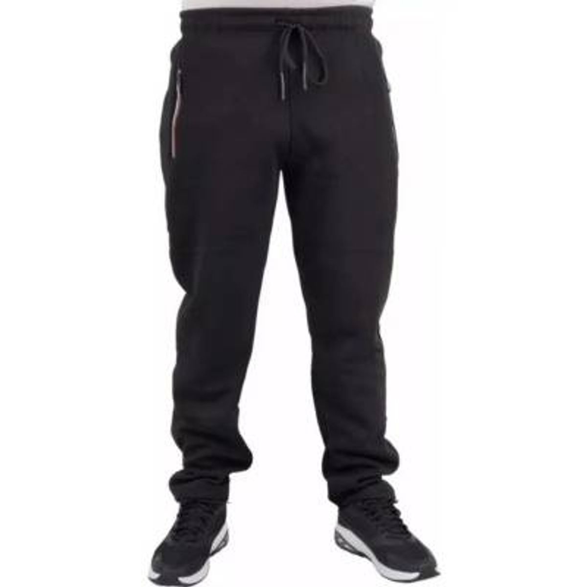 LOOK SHOP - Pantalon  Jogger Buzo Hombre Algodon Forro Polar, Recto 006