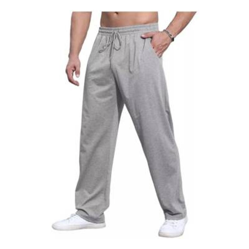 MPROPIA - PANTALON JOGGEER BUZO HOMBRE ALGODON FORRO POLAR, RECTO 006