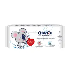 GENERICO - Toallitas Húmedas Aiwibi 80 Unidades