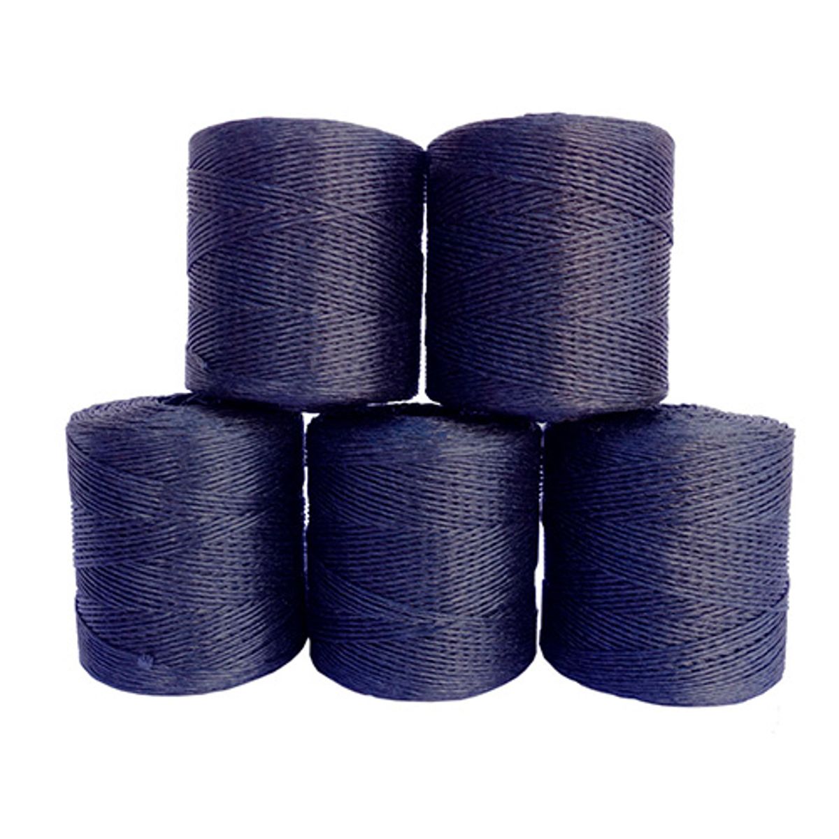 MARIENBERG - Cordel  Tipo 1000 Bobina de  1kg aprox Negro 15 unidades