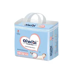 GENERICO - Pañales Premium Recién Nacido 22 Pcs Aiwibi
