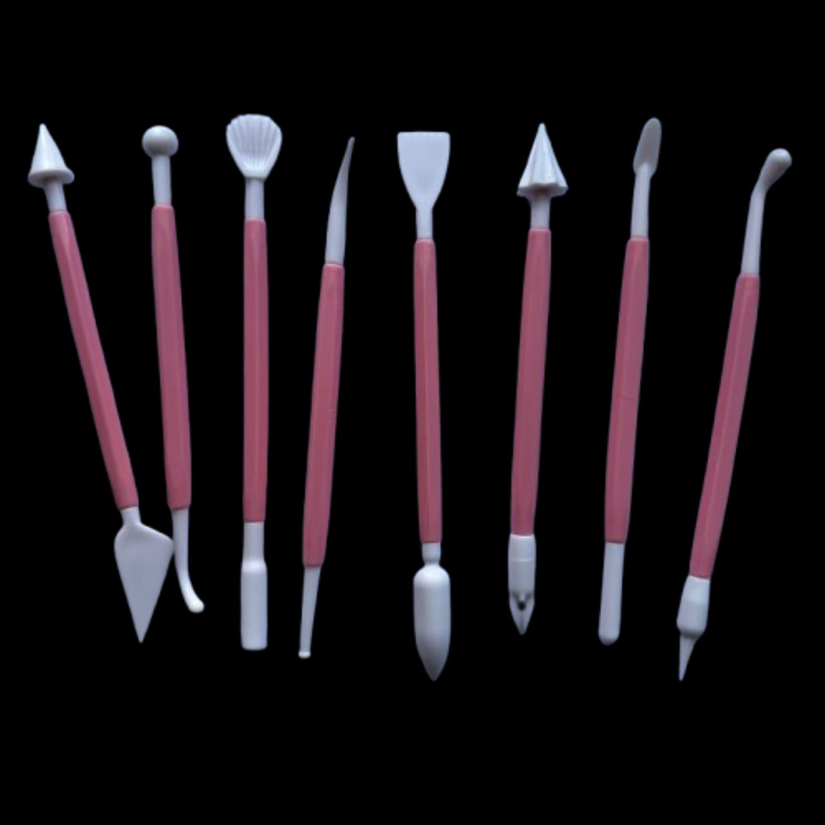 GENERICO - Set 8 Estecas Dobles Para Moldear Fondant